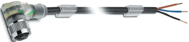 Produktfoto 1 von Phoenix Contact SAC-5P- 3.0-PUR/M12FR, 5-polig Sensor-Betätigungselementkabel, Rechtwinklig Buchse 5 / Nicht