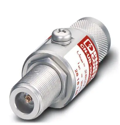Produktfoto 1 von Phoenix CN-UB-280DC-SB Koax-Schutzableiter Gasgefüllter Überspannungsableiter 20 kA 280V dc, -25 °C→80 °C