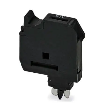 Produktfoto 1 von Phoenix Contact P-FU Polyamid (Isolierung) Sicherungsstecker Schwarz