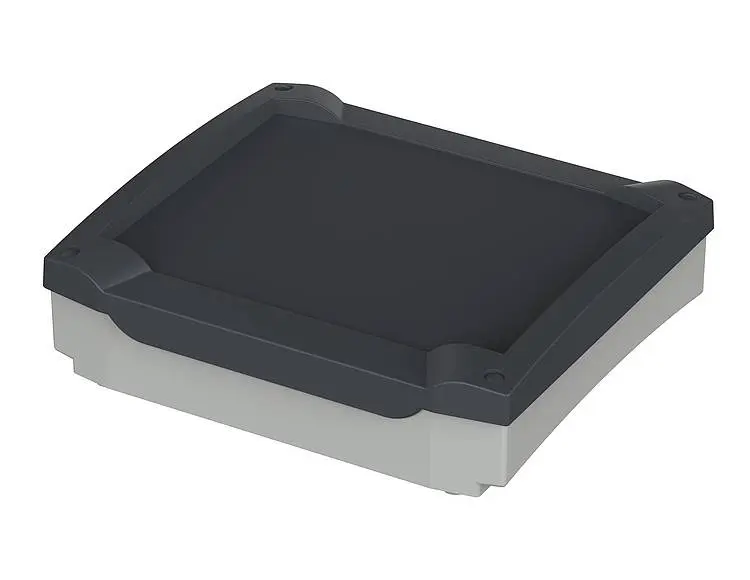 Produktfoto 1 von Bopla Bocard (Set) ABS Wandanschlusskasten Hellgrau IP65, HxBxT 178 mm, 199 mm x 54 mm