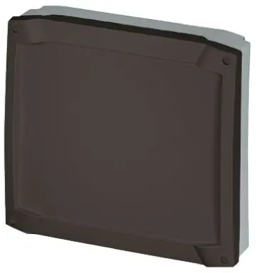 Produktfoto 1 von Bopla Bocard (Set) ABS Wandanschlusskasten Hellgrau, Graphitgrau IP65, HxBxT 203 mm, 229 mm x 59 mm