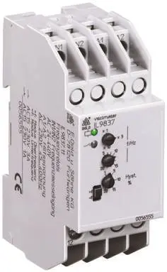 Produktfoto 1 von Dold IL 9837 Überwachungsrelais, 1-poliger Umschalter, DIN-Hutschiene, 24 V dc, 230V ac