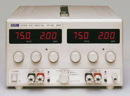 Produktfoto 1 von Aim-TTi Digital 2 Digital 150V IEC 320 Labornetzgerät 4 A 300 W, DKD/DAkkS-kalibriert