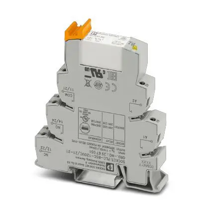 Produktfoto 1 von Phoenix Contact PLC-RSC- 24UC/ 1/S/H Interface Relais / 24V ac/dc 24V ac/dc, 1-poliger Schließer DIN-Schienen