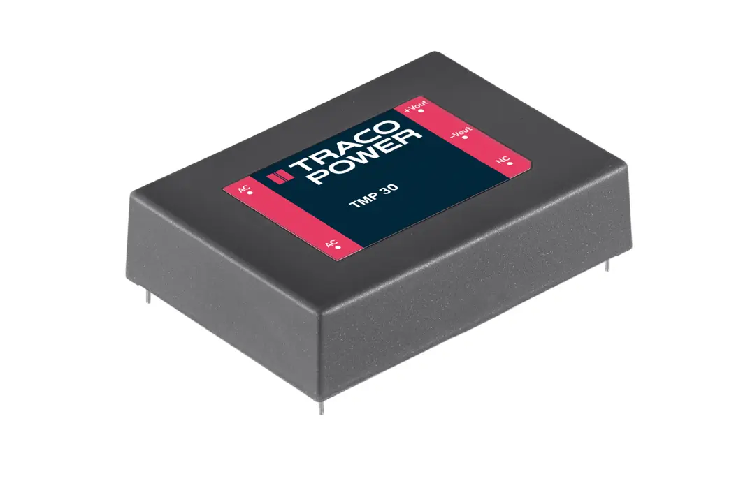 Produktfoto 1 von TRACOPOWER TMP Schaltnetzteil, 5 V dc, ±15 V dc / 3 A, 500mA 3-Kanal 30W 120 → 370 V dc, 85 → 264 V ac