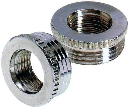 Produktfoto 1 von Lapp SKINDICHT Kabelverschraubung Adapter Typ Reduzierstück M12 M16 Messing vernickelt Metallisch -60 °C / 200 °C