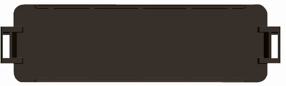 Produktfoto 1 von Cinch Modice Serie Blindplatte GF Polymer, Kfz-Steckverbinderzubehör für Kfz-Steckverbinder
