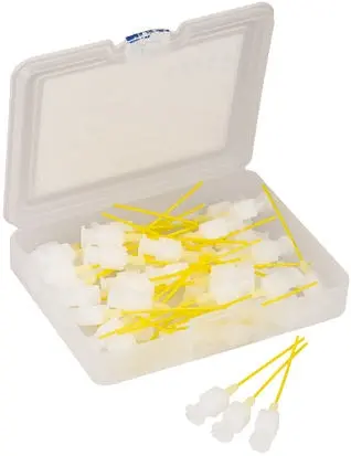 Produktfoto 1 von Metcal Dosierspitze Gerade, Gelb, Größe 20, 38 mm, für Luer-Lock-Spritzen