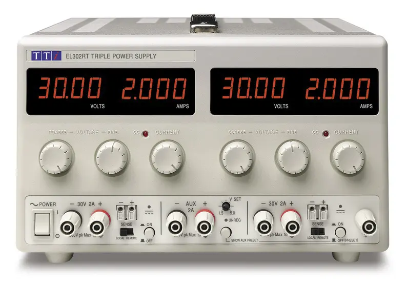 Produktfoto 1 von Aim-TTi EL302RT 3-Kanal Linear Labornetzgerät 130W, 0 → 30V / 0 → 2A