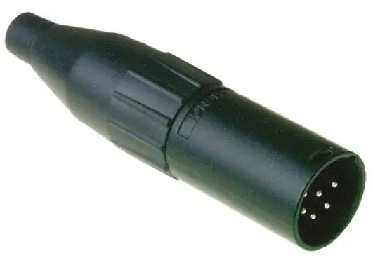 Produktfoto 1 von Amphenol Industrial Gerade 6-polig Kabel Stecker Silber Schwarz XLR-Steckverbinder, 133V