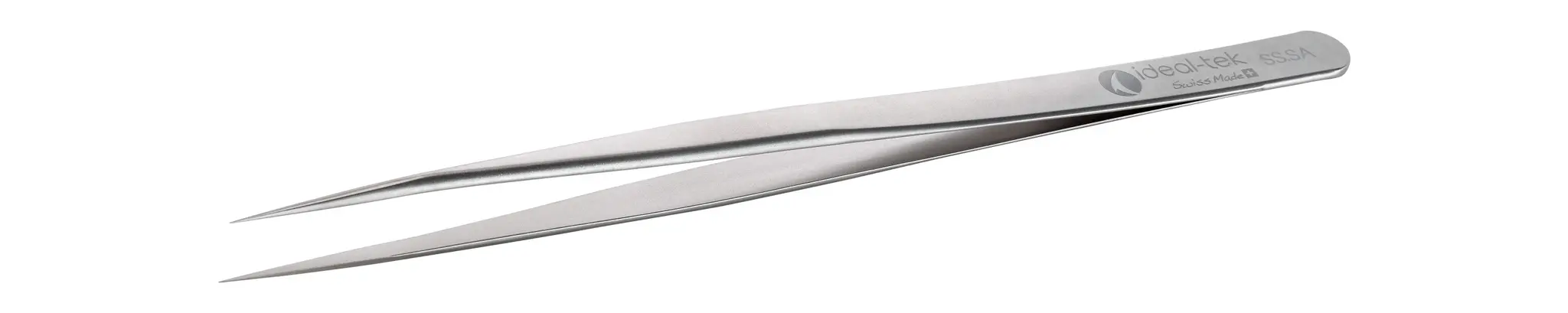 Produktfoto 1 von ideal-tek Austenitstahl Pinzette, 140 mm Antimagnetisch