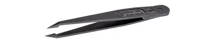 Produktfoto 1 von ideal-tek Polyvinylfluorid Pinzette, 115mm, Spitze Fein Antimagnetisch 1-teilig ESD-Sicherheit