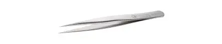 Produktfoto 1 von ideal-tek Edelstahl Pinzette, 90mm, Spitze Fein, Gerade, Extrafein Antimagnetisch 1-teilig
