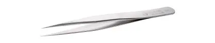 Produktfoto 1 von ideal-tek Edelstahl Pinzette, 120mm, Spitze Gerade, Fein, Spitz Antimagnetisch 1-teilig