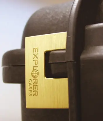 Produktfoto 1 von Explorer Cases Vorhängeschloss, für GT Explorer-Koffer