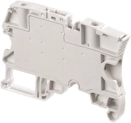 Produktfoto 1 von Entrelec SNK Prüftrennklemmenblock 1 Grau, 4 mm², 400 V ac Schraubbefestigung