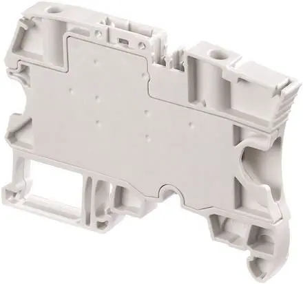 Produktfoto 1 von Entrelec SNK Prüftrennklemmenblock 1 Grau, 4mm², 400V ac Schraubbefestigung