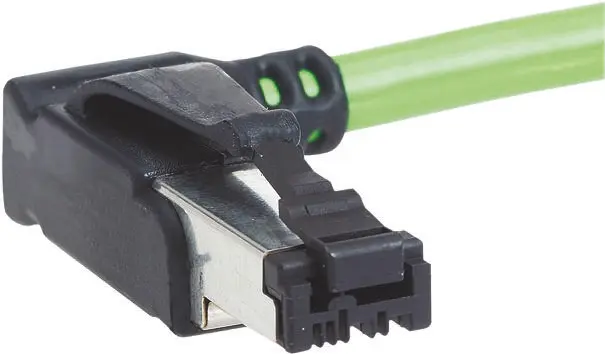 Produktfoto 1 von HARTING Cat.5 Ethernet-Kabel, 5 m, Grün U/FTP Stecker, A RJ45, B Nicht abgeschlossen, Polyvinylchlorid