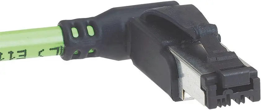 Produktfoto 1 von HARTING Cat.5 Ethernet-Kabel, 2 m, Grün U/FTP Stecker, A RJ45, B Nicht abgeschlossen, Polyvinylchlorid
