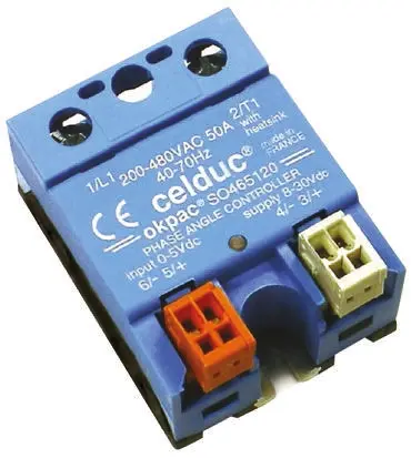 Produktfoto 1 von Celduc DIN-Hutschiene Halbleiterausgang, SPST 480 V ac 10V / 50 A