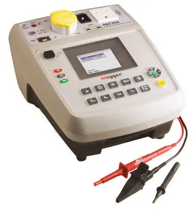 Produktfoto 1 von Megger PAT350, Pass/Fail PAT, Gerätetester, Klasse I, Klasse II