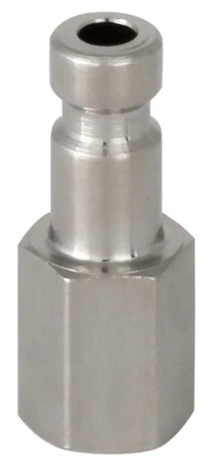 Produktfoto 1 von RS PRO Pneumatische Schnellsteckkupplung Messing Buchse, G, Einzel-Absperrung (eine Seite mit Ventil)