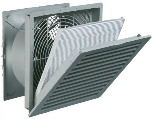 Produktfoto 1 von Pfannenberg PF 67.000 AC Filterlüfter, 69 dB, 230V ac, 845 m³/h, IP54 320 mm 320 mm