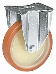 Produktfoto 1 von LAG Feststehend Rolle, Rad ø 100 mm, 200 kg, Ges H. 129 mm, Rad B. 30 mm