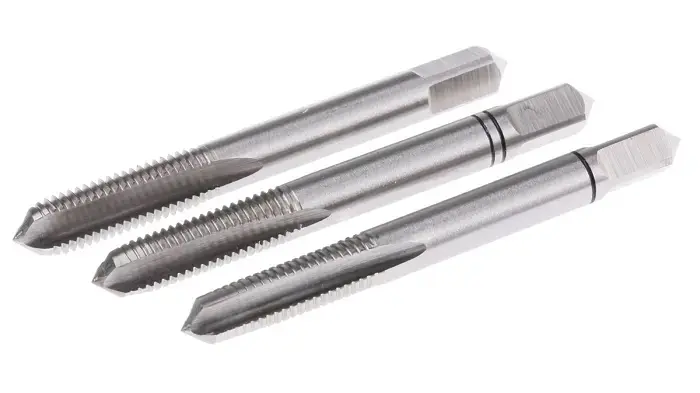 Produktfoto 1 von RS PRO Gewindebohrer HSS Hand, UNF Gerade Nut, Rechtsgewinde, 1-teilig 3/8 To 24UNF