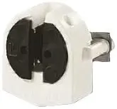 Produktfoto 1 von BJB Lampenhalter T5, G5, 120 W, 2-Pin, Polycarbonat, Fluoreszierend, Einrasten