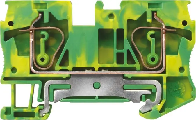 Produktfoto 1 von Siemens 8WH Anschlussklemmenblock DIN-Schiene 1 Gelb, Grün, 0.2mm², 10 mm² Klemme