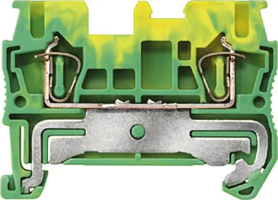 Produktfoto 1 von Siemens 8WH Anschlussklemmenblock DIN-Schiene 1 Gelb, Grün, 0.14 to 4 mm² Klemme