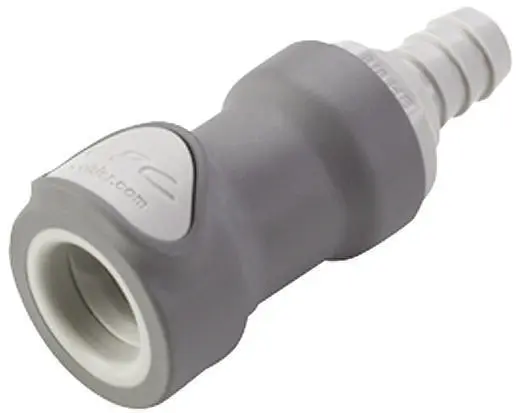 Produktfoto 1 von Colder Products Schlauchanschluss 6.35 mm Polypropylen 8.3 bar