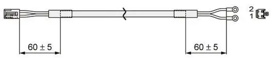 Produktfoto 1 von SMC LC3F2 Kabel Kabel für Serie CN3