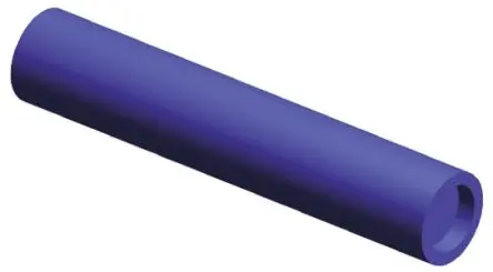 Produktfoto 1 von TE Connectivity PLASTI-GRIP Spleißverbinder, Scharnier, Blau Isoliert Zinn, Ges.L 27.05mm, 16 AWG max.