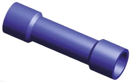 Produktfoto 1 von TE Connectivity PLASTI-GRIP Kabelspleißverbinder, Scharnier, Gelb Isoliert Zinn, Ges.L 26.16mm, 16 AWG max.