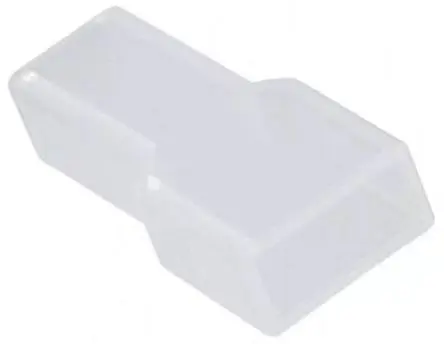 Produktfoto 1 von TE Connectivity Crimpkontaktgehäuse, Gr. 6.35 mm, Steckerbuchse, Polyethylen, Natur, 1-polig