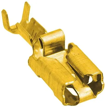 Produktfoto 1 von TE Connectivity Positive Lock .250 Mk I Flachsteckhülse, Unisoliert, 6.35 x 0.8mm, Buchse, 0.5mm² - 1.5mm², 20AWG min