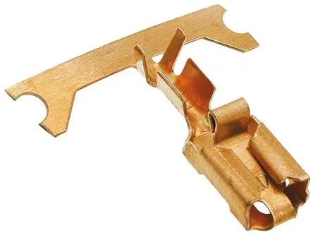 Produktfoto 1 von TE Connectivity Positive Lock .250 Mk I Flachsteckhülse, Rosa, Unisoliert, 6.35 x 0.81 mm, Buchse, 17 AWG min, 13 AWG
