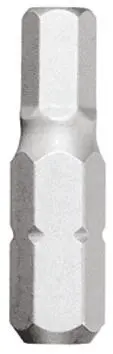 Produktfoto 1 von Facom 6.35 mm 4 mm, 5 mm, 6 mm Sechskant Schraubbit, Sechskant, 3-teilig, 25 mm