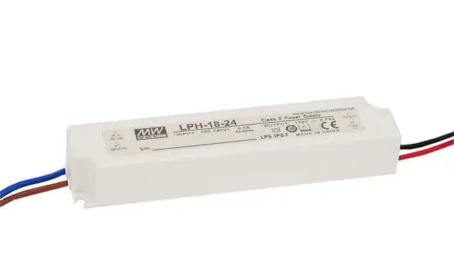 Produktfoto 1 von MEAN WELL LED-Treiber, 18 W 180 → 264 V ac, 254 → 370 V dc LED-Treiber 0.5 A, Ausgang 36 V