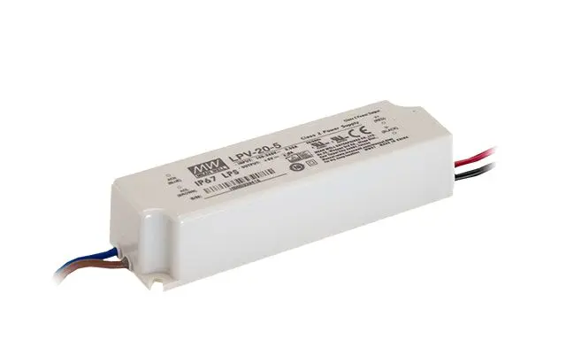 Produktfoto 1 von MEAN WELL LED-Treiber 127 → 370 V dc, 90 → 264 V ac LED-Treiber, Ausgang 5V / 3A Konstantspannung