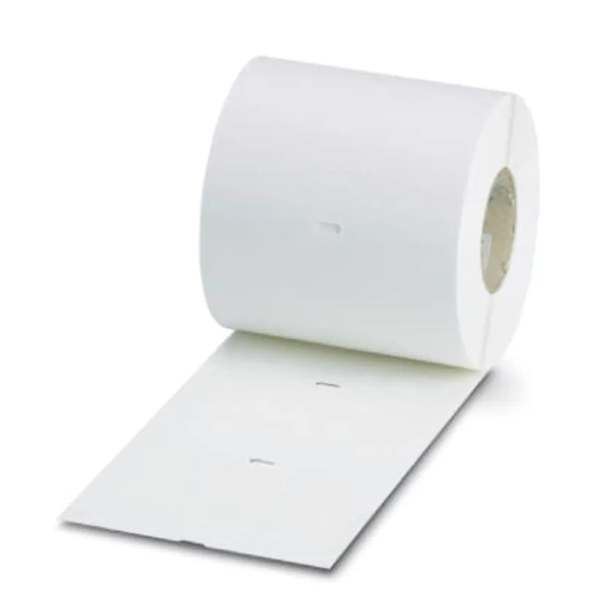 Produktfoto 1 von Phoenix Contact Kabeletiketten B. 63.5 mm für Thermodrucker 1500 Per Pack auf Weiß 63.5 mm Polyester