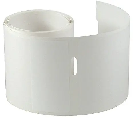 Produktfoto 1 von HellermannTyton Kabeletiketten B. 50.8 mm für TT430, TT4000+ 500 Per Pack auf Klar, Weiß 95.25 mm Beschichtet