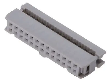 Produktfoto 1 von ASSMANN WSW AWP IDC-Steckverbinder Buchse, gewinkelt, 60-polig Kabel / 2-reihig, Raster 2.54 mm