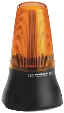 Produktfoto 1 von Moflash LEDA 125 LED Dauer-Licht Summer-Signalleuchte Orange / 90dB, 115 Vac
