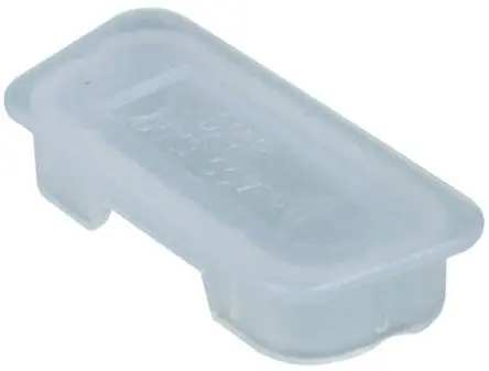 Produktfoto 1 von ASSMANN WSW D-Sub Staubkappe für Sub-D Steckverbinder, 25 Kontakte, Stecker, Weiß, IP67