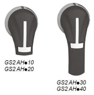 Produktfoto 1 von Schneider Electric Schwarz TeSyS GS Drehgriff für GS-Serie, IP54