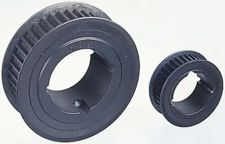 Produktfoto 1 von RS PRO Gusseisen Zahnriemenscheibe 22 mm, 64 Zähne / Teilung 5 mm, Bohrung 32 mm