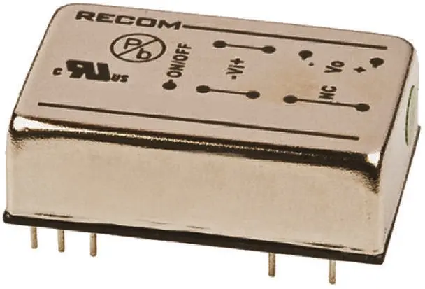 Recom RP08 AW DC/DC-Wandler 8W 24 V dc IN, 3.3V dc OUT / 2.4A Durchsteckmontage 1.6kV dc isoliert